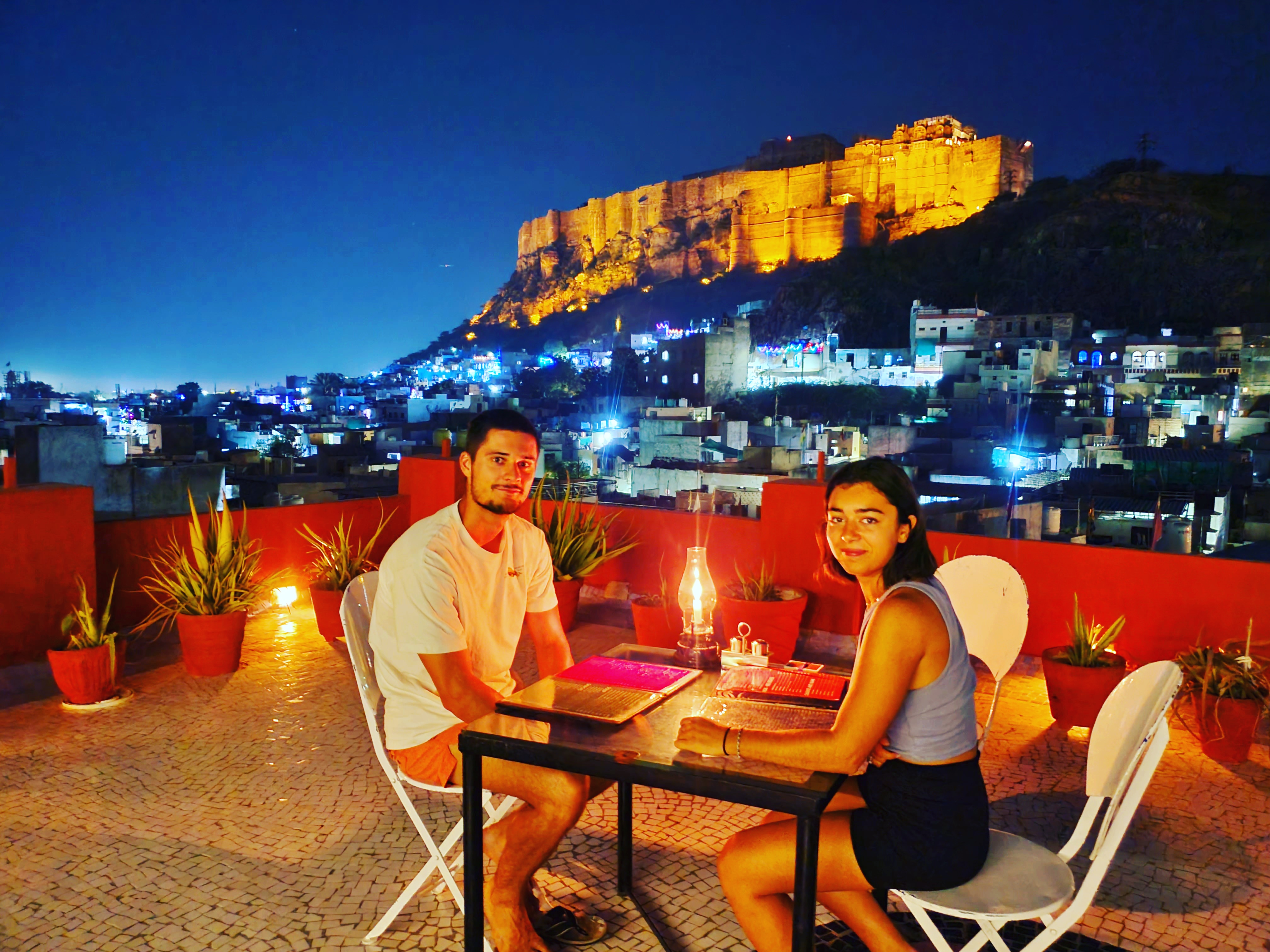 Rooftop view of Mehrangarh Fort