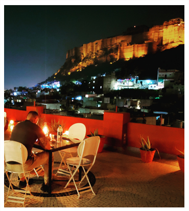 Jodhpur Heritage Haveli reception area